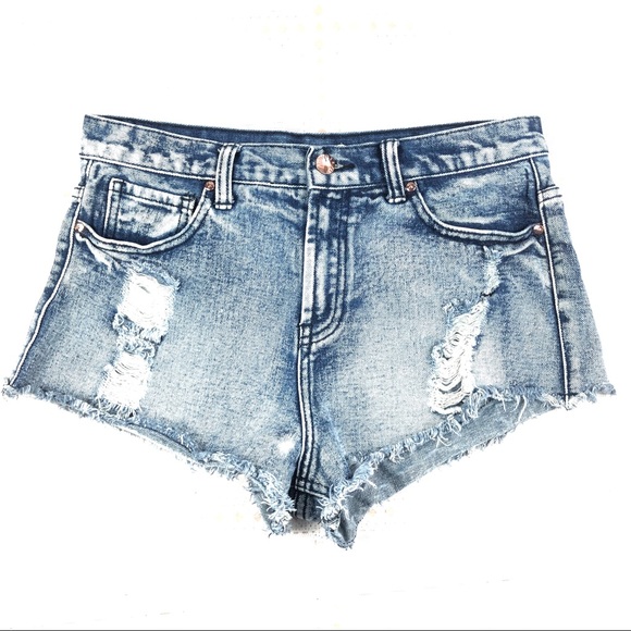 Forever 21 Pants - Forever 21 cut off jean shorts 27 high rise b221